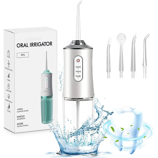 irrigador oral recargable